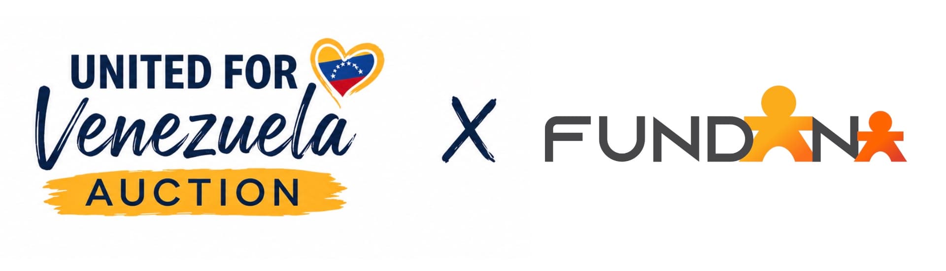 United for Venezuela Auction — Event Poster